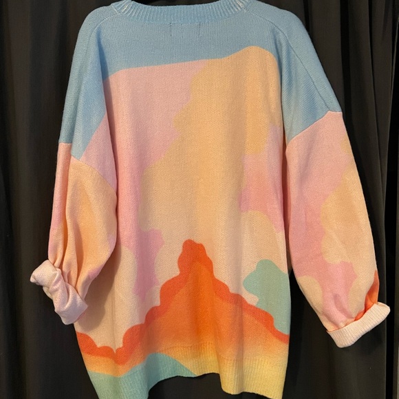 Cider Oversized Sunset Sweater - Picture 4 of 4